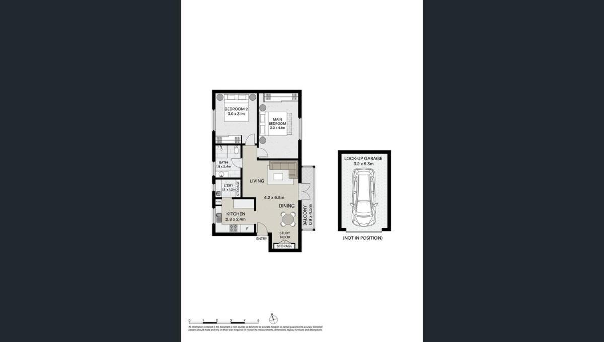 Apartment Randwick Luxury 2 Bed With Parking & Study Desks